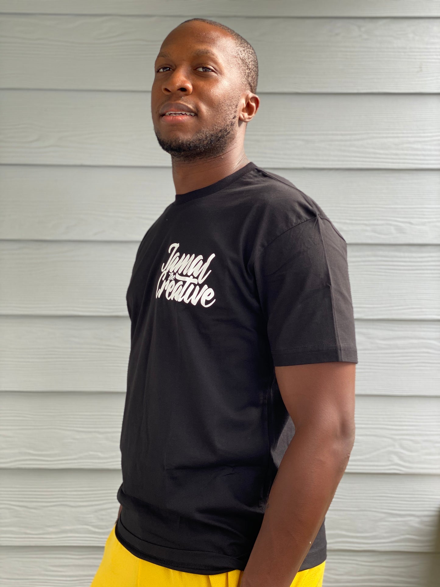 Jamal The Creative Script Logo Tee